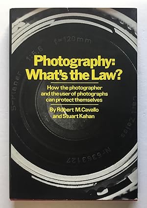 Imagen del vendedor de Photography: What's the Law? a la venta por Monkey House Books