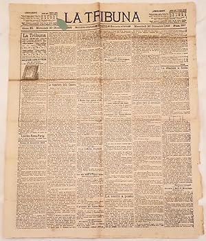 LA TRIBUNA ROMA, MERCOLEDI 20 DICEMBRE 1893 NUM. 353 SECONDA EDIZIONE,