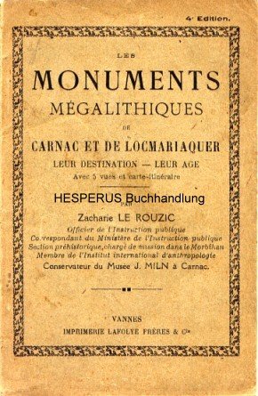 Monuments Megalithiques