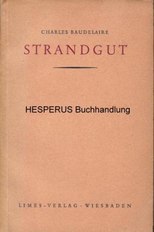 Bild des Verkufers fr Strandgut zum Verkauf von HESPERUS Buchhandlung & Antiquariat