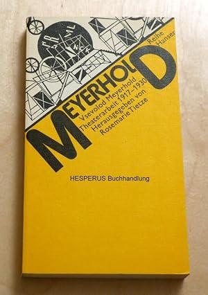 Bild des Verkufers fr Vsevolod Meyerhold 1917-1930 zum Verkauf von HESPERUS Buchhandlung & Antiquariat