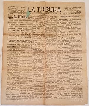 LA TRIBUNA ROMA, LUNEDI 11 DICEMBRE 1893 NUM. 351 SECONDA EDIZIONE,