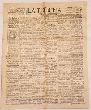 LA TRIBUNA ROMA, LUNEDI 19 DICEMBRE 1893 NUM. 348 SECONDA EDIZIONE,