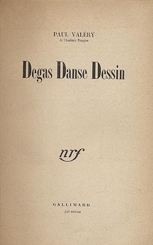 Immagine del venditore per Degas Danse Dessin venduto da Antiquariat Kastanienhof