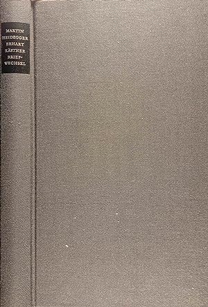 Seller image for Martin Heidegger - Erhart Kstner. Briefwechsel 1953 - 1974. Heinrich Wiegand Petzet for sale by Logo Books Buch-Antiquariat