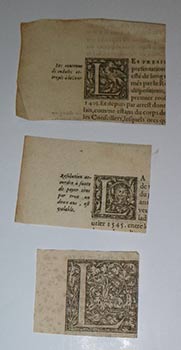 Seller image for A collection of 9 historiated and woodcut initials from the 16th-17th Centuries. Letter L. for sale by Wittenborn Art Books