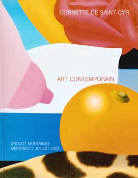 Art Contemporain Drouot Montaigne Mercredi 2 Jullet 2003