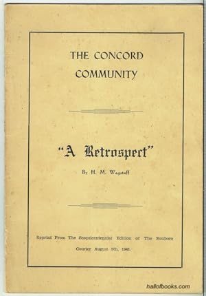 The Concord Community: A Retrospect