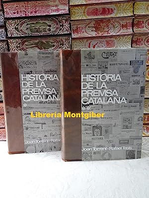 Imagen del vendedor de HISTORIA DE LA PREMSA CATALANA (2 Vols) a la venta por montgiber