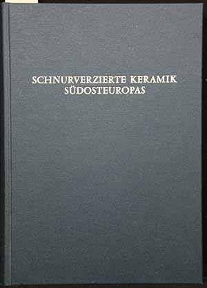 Bild des Verkufers fr Beitrge zur Problematik der schnurverzierten Keramik Sdosteuropas. Heidelberger Akademie der Wissenschaften. Internationale Interakademische Kommission fr die Erforschung der Vorgeschichte des Balkan. Monographien Band III. zum Verkauf von Antiquariat  Braun