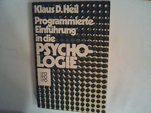 Imagen del vendedor de Programmierte Einfhrung in die Psychologie - Ein Lernprogramm a la venta por ANTIQUARIAT FRDEBUCH Inh.Michael Simon