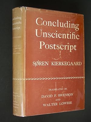 Seller image for Concluding Unscientific Postscript for sale by Bookworks [MWABA, IOBA]