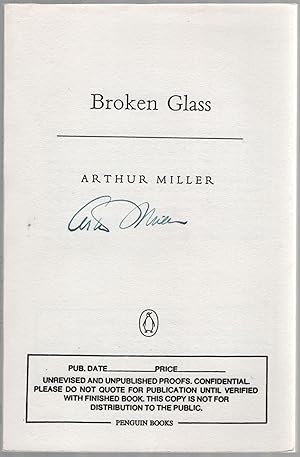 Imagen del vendedor de Broken Glass a la venta por Between the Covers-Rare Books, Inc. ABAA