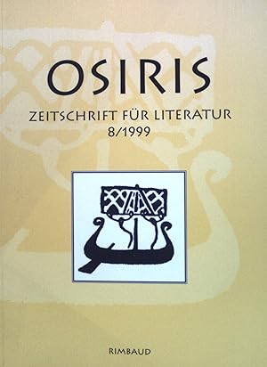 Imagen del vendedor de Eckart Klemann. Osiris. Zeitschrift fr Literatur und Kunst 8 a la venta por books4less (Versandantiquariat Petra Gros GmbH & Co. KG)