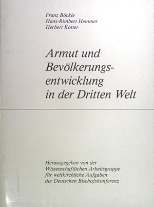 Bild des Verkufers fr Armut und Bevlkerungsentwicklung in der Dritten Welt. zum Verkauf von books4less (Versandantiquariat Petra Gros GmbH & Co. KG)