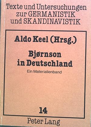 Seller image for Bjrnson in Deutschland : e. Materialienbd. Texte und Untersuchungen zur Germanistik und Skandinavistik ; Bd. 14 for sale by books4less (Versandantiquariat Petra Gros GmbH & Co. KG)