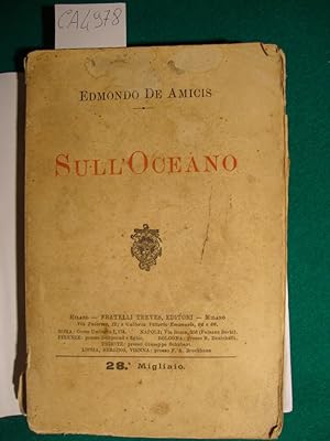 Image du vendeur pour Sull'Oceano mis en vente par Studio Bibliografico Restivo Navarra