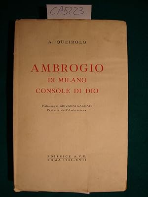 Ambrogio di Milano console di Dio