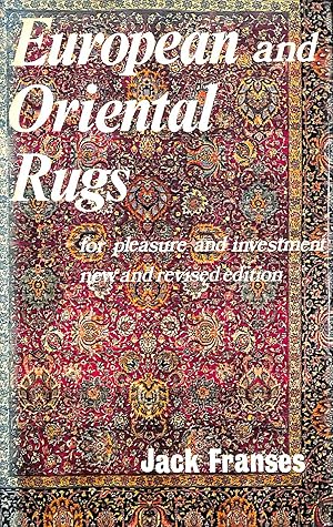 Imagen del vendedor de European And Oriental Rugs For Pleasure And Investment a la venta por M Godding Books Ltd