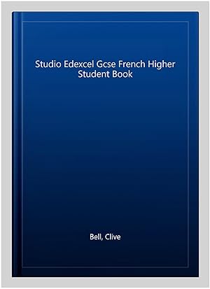 Seller image for Studio Edexcel Gcse French Higher Student Book for sale by GreatBookPrices