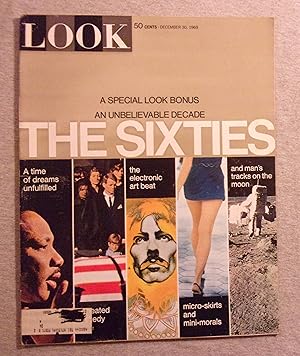 Image du vendeur pour Look Magazine, December 30, 1969, Volume 33, Number 26 (The Sixties) mis en vente par Book Nook