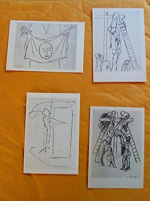 Henri Matisse, chapelle de Vence (14 reproductions cartes postales ou formar carte postale)