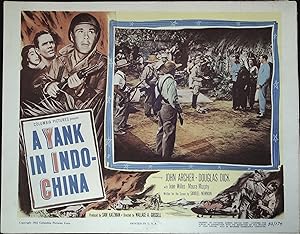 Image du vendeur pour A Yank in Indo-China Complete Lobby Card Set 1952 John Archer, Douglas Dick mis en vente par AcornBooksNH