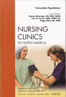 Vulnerable Populations, An Issue of Nursing Clinics (Volume 43-3) (The Clinics: Nursing, Volume 4...