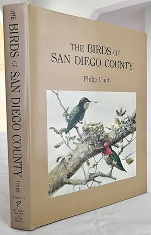 Bild des Verkufers fr The Birds of San Diego County zum Verkauf von Cahill Rare Books