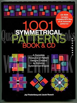 1001 Symmetrical Patterns Book & CD: A Complete Resource of Pattern Designs Created by Evolving S...