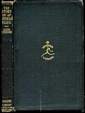 THE STORY OF AN AFRICAN FARM (ML#132.1, First Modern Library Edition 1927)