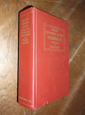 Bild des Verkufers fr Henley's Twetieth Century Book of Formulas, Processes and Trade Secrets zum Verkauf von Barker Books & Vintage