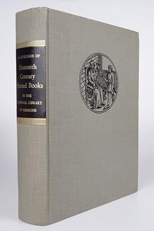 Bild des Verkufers fr A Catalogue of 16th Century Printed Books in the National Library of Medicine zum Verkauf von Resource for Art and Music Books 