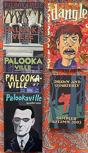 Group of Palooka-Ville Comics, Dangle and Drawn and Quarterly and others