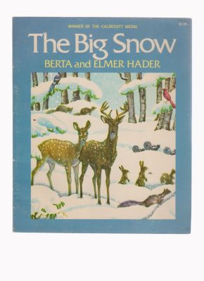Bild des Verkufers fr The Big Snow zum Verkauf von Robinson Street Books, IOBA