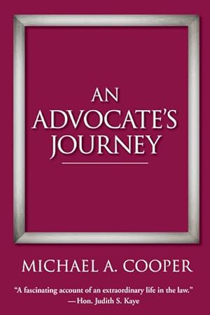 Imagen del vendedor de Advocate's Journey a la venta por GreatBookPrices