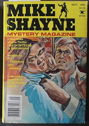 Image du vendeur pour Mike Shayne - Mystery Magazine (Pulp Digest Magazine); Vol. 46, No. 9 September 1982 Published by Renown Publications Inc. Death In Texas by Brett Halliday; W. L. Fieldhouse; mis en vente par Comic World