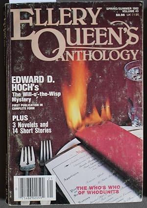 Immagine del venditore per Ellery Queens Anthology Spring/ Summer 1982 Vol 43 Published by Davis Publications Inc. - The Will-o-the-Wisp by Edward D. Hoch venduto da Comic World