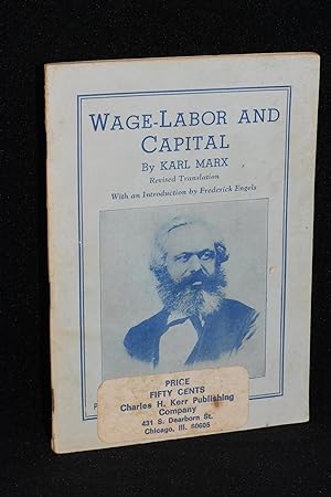 Image du vendeur pour Wage-Labor and Capital mis en vente par Books by White/Walnut Valley Books