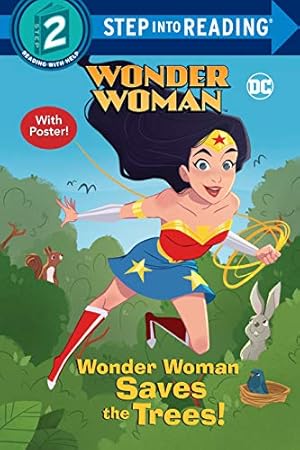Bild des Verkufers fr Wonder Woman Saves the Trees! (DC Super Heroes: Wonder Woman) (Step into Reading) by Webster, Christy [Paperback ] zum Verkauf von booksXpress