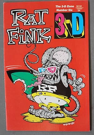 Image du vendeur pour RAT FINK 3-D ZONE Volume 1 #6 Comic Book no Glasses ; Big Daddy Roth (July/1987 ) mis en vente par Comic World