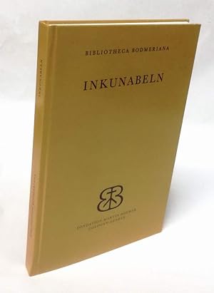 Seller image for Inkunabeln der Bodmeriana. Katalog. for sale by Antiquariat Dennis R. Plummer