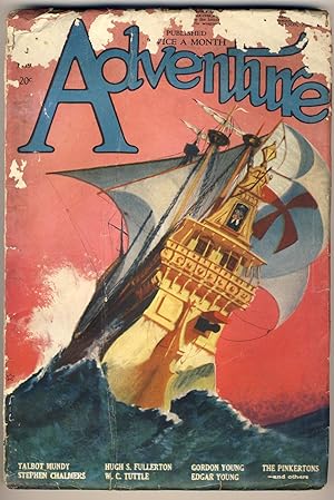 Seller image for ADVENTURE - June 3 1919 for sale by Gene Zombolas