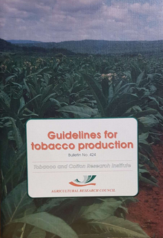 Guidelines for Tobacco Production Bulletin No. 424