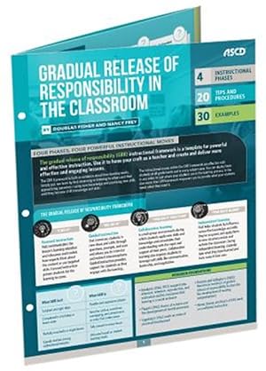 Seller image for Gradual Release of Responsibility in the Classroom: Quick Reference Guide - 25 Pack for sale by GreatBookPrices