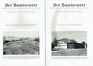 Der Bauberater. Werkblatt des Bayer. Landesvereins für Heimatpflege e.V. 28. Jahrgang 1963. Heft ...