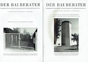 Der Bauberater. Werkblatt des Bayer. Landesvereins für Heimatpflege e.V. 30. Jahrgang 1965. Heft ...