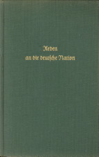 Reden an die deutsche Nation. Ungekürzte Ausgabe