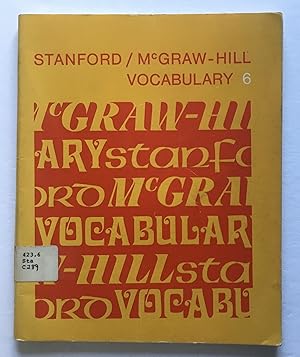 Seller image for McGraw-Hill Vocabulary 6. for sale by Monkey House Books