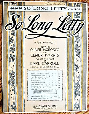Seller image for So Long Letty for sale by Ken Jackson